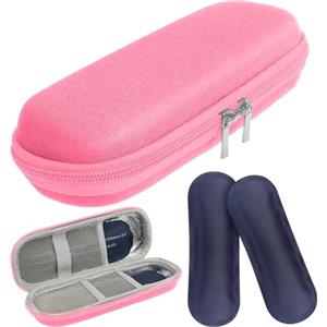 ACWOO Borsa Termica per Insulina, Porta insulina Termico da Viaggio, Custodia Termica per Insulina con 2 Impacchi di Ghiaccio, Frigorifero Portatile per Diabetici per Diabete Siringhe, L'insulina