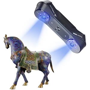 Creality Scanner 3D Raptor Pro, 22+7 Laser Blu & Scanner Manuale NIR, Precisione 0.02mm, Alta Velocità 60fps & Oggetti da 5mm a 4m, Scansione Colori Completi 24-Bit per Windows macOS