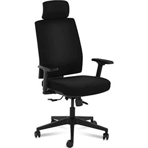Fromm & Starck Sedia Ufficio Sedia da Scrivania Poltrona da Ufficio Star_Seat_19 (200 kg, Girevole, Poggiatesta)