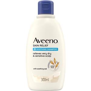 Aveeno Skin Relief Shampoo Lenitivo Per Prurito, Shampoo delicato all'Avena per cute irritabile e antiprurito, cute secca e sensibile ad alta tollerabilità, 300 ml