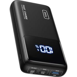 INIU Laptop Power Bank, 100W PD3.0 25000mAh Alta Capacità Powerbank, Compatto USB-C Ricarica Rapida Caricatore Portatile per MacBook Pro, Steam Deck, iPhone 17 16 15 Pro, Samsung S22, iPad Pro ecc.