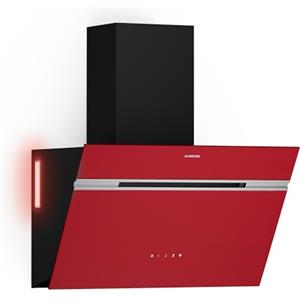 Klarstein Alina - Cappa da Cucina, 60cm, 600 m³/ora, Classe A, Cappa con LED, 3 Livelli di Potenza, Bassa Rumorosità: 68 dB, Scarico & Ricircolo