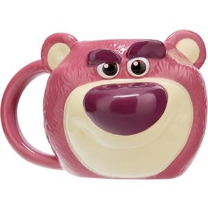 Paladone Lotso Huggin Bear Shaped Mug 680 ml, licenza ufficiale Disney Toy Story tazza da caffè in ceramica per tè, cioccolata calda e altro, regalo per fan della cultura pop