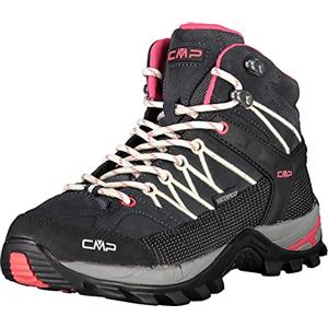 CMP Rigel Mid Wmn Trekking Shoes Wp, Scarpe da trekking Donna, Antracite Off White, 39 EU