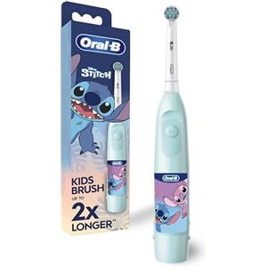 Oral-B Spazzolino da denti elettrico a batteria, con setole extra morbide che cambiano colore, per bambini dai 3 anni in su