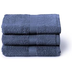 Caleffi Set Asciugamani Bagno Grandi 3X, Misura 55x105cm, Cotone 100% - Morbidi e Assorbenti, Viso e Uso Quotidiano, Asciugamano Doccia di Alta Qualità, Telo Grande