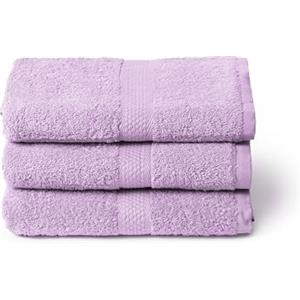 Caleffi Set Asciugamani Bagno Grandi 3X, Misura 55x105cm, Set Bagno Cotone 100% - Morbidi e Assorbenti, Viso e Uso Quotidiano, Asciugamano Doccia di Alta Qualità, Telo Grande