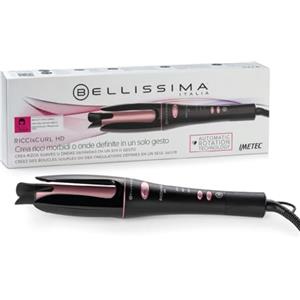 Bellissima Imetec Ricci&Curl HD - Ferro Arricciacapelli per Ricci e Onde in un Gesto, Rotazione Automatica Bidirezionale & Ion Ceramic, Capelli Luminosi Senza Crespo