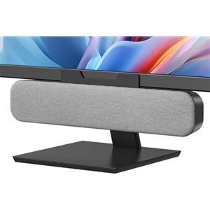 ZETIY Altoparlante PC USB Portatile Mini Soundbar per Telefono, Notebook, Laptop, Desktop - Monitorare Casse, Alimentazione USB, Plug and Play (Grigio)