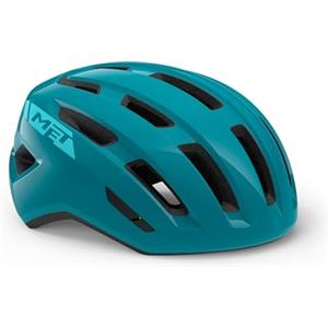 MET Casco da Bicicletta per Città MET Miles - Sicuro, Confortevole, Ventilato, Ideale per Piste Ciclabili e E-Bike