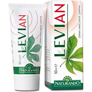 NATURANDO LEVIAN CREMA 50 ML - Crema emolliente e lenitiva con silanoli e olii eudermici