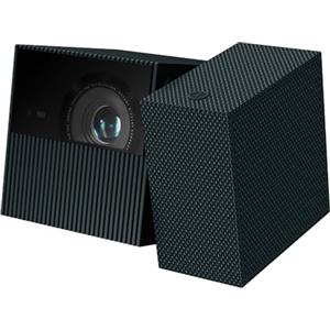 TCL Proiettore DLP Full HD 1080p TCL PlayCube, Proiettore Portatile GTV con Netflix, 750 Lumen, 4K. Autonomia 3h (batteria 66Wh), gaming, proiezione 150, autofocus e correzione trapezoidale.