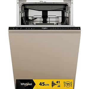 WHIRLPOOL WH6IC11BS7LA0 LAVASTOVIGLIE INCASSO, 44,8 cm, Classe C