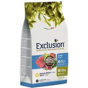 EXCLUSION TONNO MEDIT NOBLE MEDIUM DOG KG 12 x 2 SACCHI [PREZZO A CONFEZIONE]