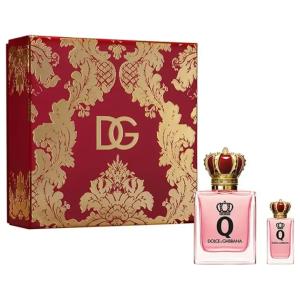 Dolce & Gabbana Cofanetto Q Eau De Parfum 50ml con Miniatura 5ml - Fragranza Fruttata e Legnosa