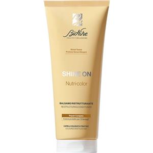 BIONIKE Shine On Balsamo Ristrutturante 200 ml - Trattamento per Capelli Colorati e Danneggiati