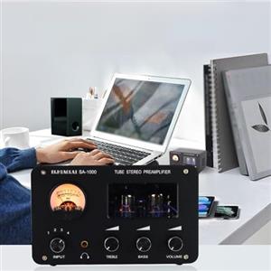 Dioche Amplificatore Valvolare Hi-Fi con Controlli Toni Indipendenti, Design Classico e Audio ad Alta Fedeltà per Appassionati di Musica. Esperienza Sonora Autentica con Regolazione