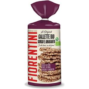 Fiorentini Gallette Bio Sorgo e Amaranto 120 g - Croccanti e Saporite da Agricoltura Biologica