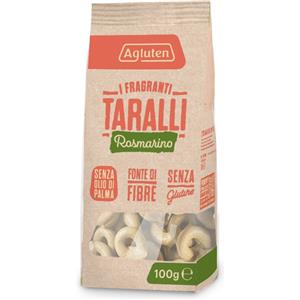 Agluten Taralli al Rosmarino Senza Glutine - 100 g