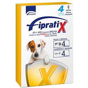 Fipratix Fipratix 67 Mg/600 Mg Soluzione Spot-on per Cani di Taglia Piccola