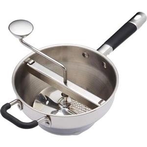 Masterclass Mcfoodmill Mulino rotante per alimenti Argento Argento Taglia unica