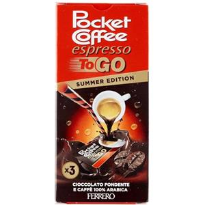 Ferrero Cioccolatini Pocket Coffee Espresso To Go T3, 75g