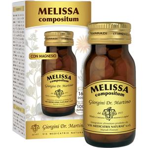 Dr. Giorgini Melissa Compositum 100 Pastiglie - Rilassamento e Benessere Mentale con Ingredienti Naturali