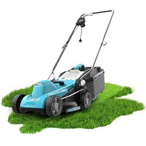 Cecotec Rasaerba a Filo - Tagliaerba con Cavo Terrenator 330 Flex. 1200W, Larghezza Taglio 33cm, Facile Manovrabilità, Altezza Taglio Regolabile, Sicurezza con Tecnologia BeltDrive