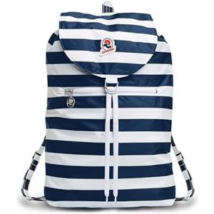 Invicta Zaino Minisac Next, Blu, Richiudibile e Tascabile, Viaggio e Tempo Libero, Zainetto Uomo Donna a Righe, Packable