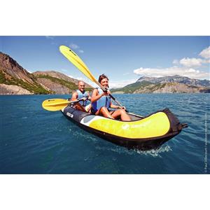 Sevylor Kayak Colorado Kit, kayak gonfiabile, canoa 2 persone, kayak pieghevole con 1 pagaia doppia, 331 x 88 cm