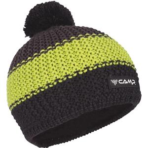 CAMP C.A.M.P. - Berretto - P-Beanie - Nero/Lime/Grigio