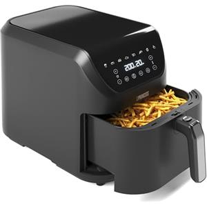 Princess Friggitrice senza olio SlimFry - Design salvaspazio - Senza BPA - 8 L - 8 programmi - Temperatura e timer regolabili - 2 000 W - 182256