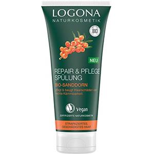LOGONA Naturkosmetik & Care Balsamo Biologico Ocellopineo Cura Intesiva per Capelli Secchi e Danneggiati, 200 ml