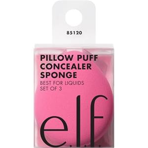 e.l.f. Pillow Puff Concealer Sponge di e.l.f., beauty blender per un'applicazione del trucco uniforme e senza sbavature con finish effetto aerografato, senza lattice, vegana e non testata sugli animali