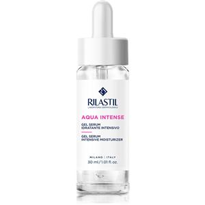 Rilastil Aqua Intense Gel Serum 30 ml - Siero Idratante Intensivo Antipollution per Tutti i Tipi di Pelle