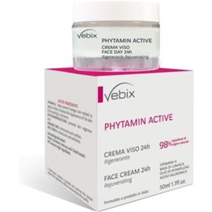 VEBIX PHYTAMIN Crema Viso Idratante per Pelli Sensibili - Idratazione Globale 50 ml