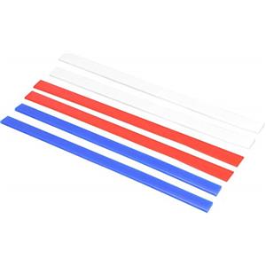 Lwuey Strisce di Spessore in Silicone per Impasto,6pz Spessori per Pasta Frolla,Guide per Impasto Antiscivolo Antiaderente Biscotti per Pasticceria,Pizza,Ravioli(2,4,6 mm)