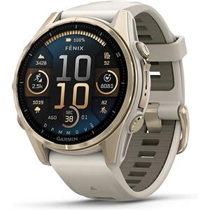 GARMIN RICONDIZIONATO FENIX 8 AMOLED 43MM SAPPHIRE SOFT GOLD/GRAY Orologio