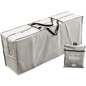 Chefarone Borsa Impermeabile per Cuscini da Giardino 125x50x32 cm - Custodia Resistente in Poliestere Spesso per Divani Panchine e Sedie da Esterno - Protezione Tutto l'Anno