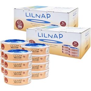 LILNAP - Ricarica compatibile con Foppapedretti Maialino Mangiapannolini Angelcare & Litter Locker II (12 ricariche)