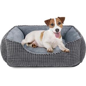 JOEJOY Cuccia Cane Interno, Cuccia per Cani Taglia Media Piccola, Cuscino per Cani Lavabile, Letto Cane Morbido Confortevole, 63x53x20cm