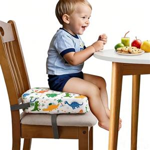 GmeFive Seggiolino per sedia da pranzo, antiscivolo, bianco