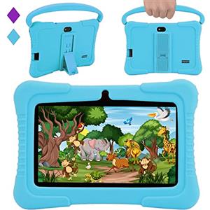 Veidoo Tablet per Bambini, Premium 7 Pollici Android Tablet PC, 2GB/32GB, Safety Eye Protection Screen, Parental Control APP Preinstallato, Best Gifts per Bambini(Blue)
