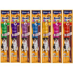 Vitakraft Beef Stick Manzo Snack per Cani Adulti - 12g con oltre il 90% di Carne e Vitamina E