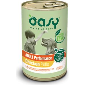 Oasy Dog Lifestage Adult Performace - Pollo, 400g, Singola unità