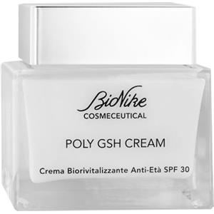 Bionike Crema Viso Cosmeceutical Poly GSH - Anti-Età e Biorivitalizzante con SPF 30, 50 ml