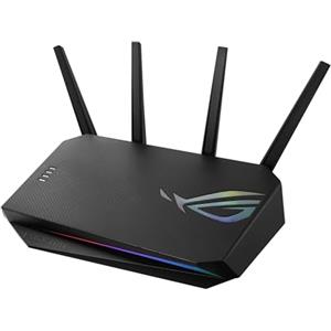 ASUS ROG STRIX GS-AX5400 Router Wi-Fi 6 dual-band per il gaming, compatibile con PS5 e giochi dispositivi mobili, VPN Fusion, Instant Guard, Gear Accelerator, porta di gioco, QoS adattivo e Aura RGB