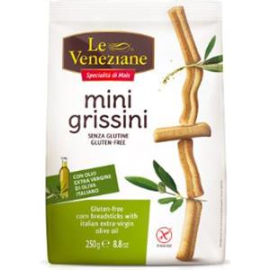 Le Veneziane Mini Grissini Senza Glutine 250 g - Fragranti e Croccanti