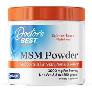 Doctor's Best MSM with OptiMSM Vegan, Powder - 250g