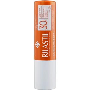 Rilastil Sun System Stick Trasparente SPF 30 - Protezione Alta per Pelli Sensibili, Resistente all'Acqua, 4 ml